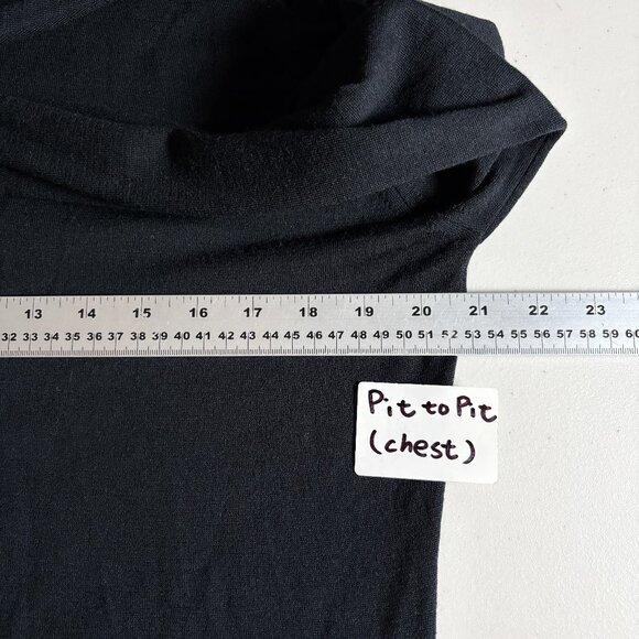 John Smedley 100% Pure New Wool Crewneck Sweatshirt - Men's Size M - Black - Picture 6 of 7